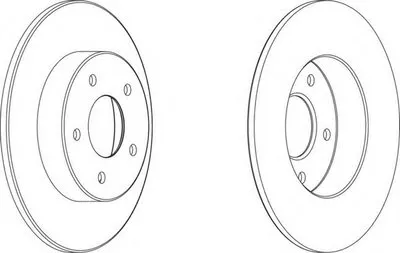Тормозной диск PREMIER FERODO купить