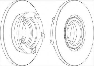 Тормозной диск PREMIER FERODO купить
