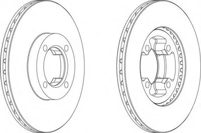 Тормозной диск PREMIER FERODO купить
