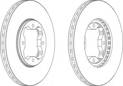 Тормозной диск PREMIER FERODO купить
