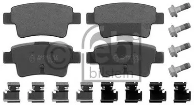 Комплект тормозных колодок, дисковый тормоз FEBI BILSTEIN купить