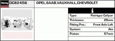 Тормозной суппорт Remanufactured REMY (Multiline) DELCO REMY купить