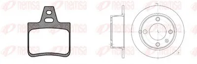 Комплект тормозов, дисковый тормозной механизм Twin Kit REMSA купить