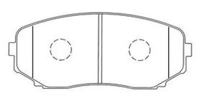 Комплект тормозных колодок, дисковый тормоз Premium Advics AISIN купить