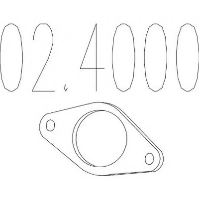 Уплотнительное кольцо, труба выхлопного газа MTS купить