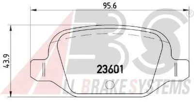 Комплект тормозных колодок, дисковый тормоз SPORTLINE A.B.S. купить