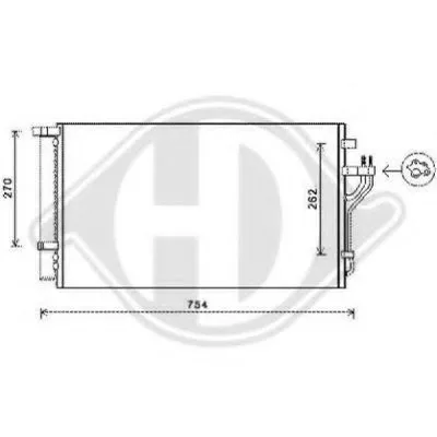 Конденсатор, кондиционер DIEDERICHS купить