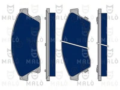 Комплект тормозных колодок, дисковый тормоз MALÒ купить
