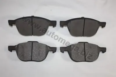 Комплект тормозных колодок, дисковый тормоз AutoMega Premium AUTOMEGA купить