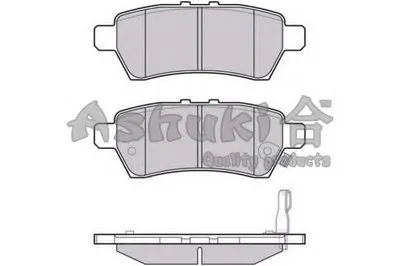 Комплект тормозных колодок, дисковый тормоз ASHUKI купить