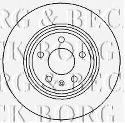 Тормозной диск BORG & BECK купить