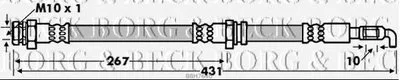 Тормозной шланг BORG & BECK купить