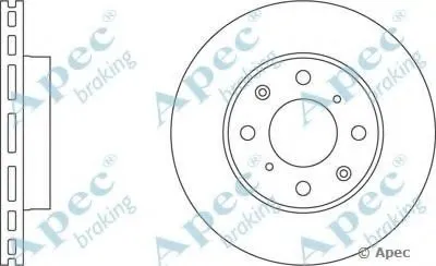 Тормозной диск APEC braking купить