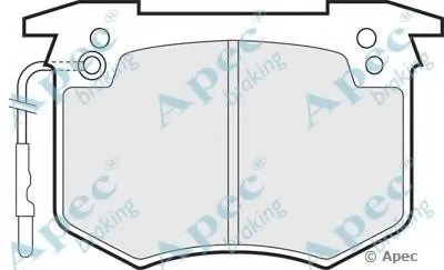 Комплект тормозных колодок, дисковый тормоз APEC braking купить
