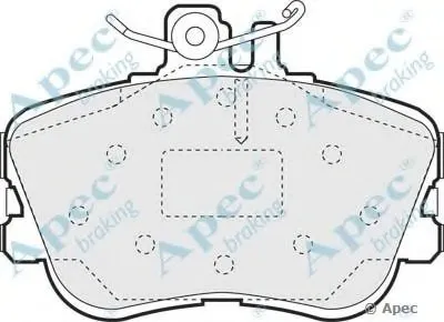 Комплект тормозных колодок, дисковый тормоз APEC braking купить