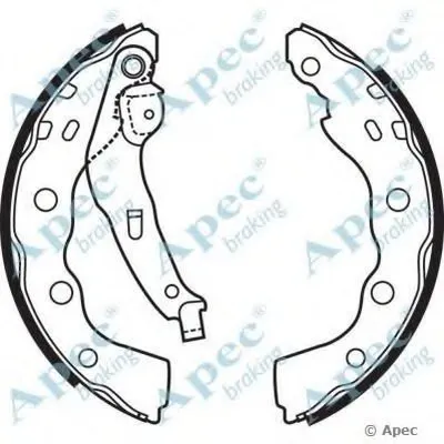 Тормозные колодки APEC braking купить