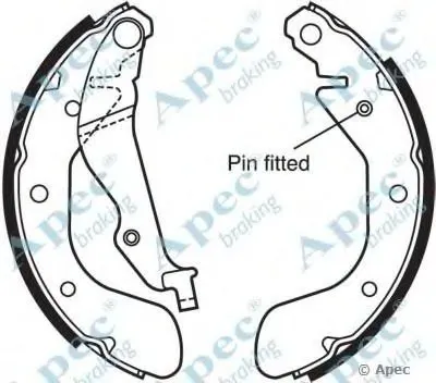 Тормозные колодки APEC braking купить