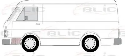 Дверь, кузов BLIC купить