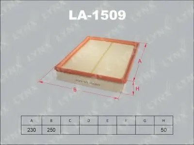 Воздушный фильтр LYNXauto купить