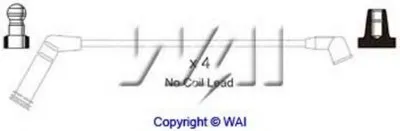 Комплект проводов зажигания WAIglobal купить