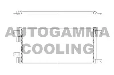 Конденсатор, кондиционер AUTOGAMMA купить