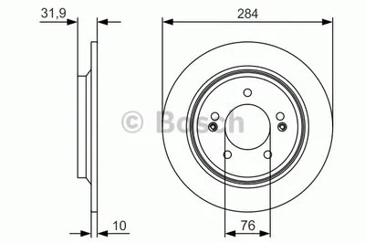 Тормозной диск BOSCH купить