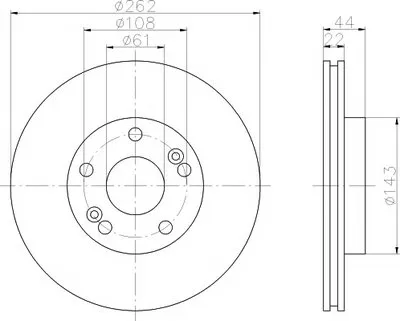 Тормозной диск PRO+ TEXTAR купить