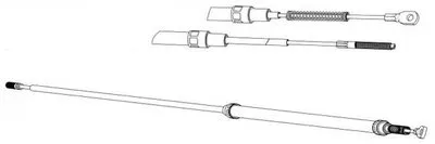 Трос, стояночная тормозная система FERODO купить