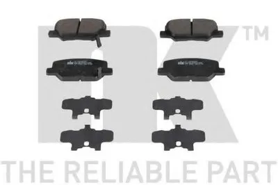 Комплект тормозных колодок, дисковый тормоз NK купить