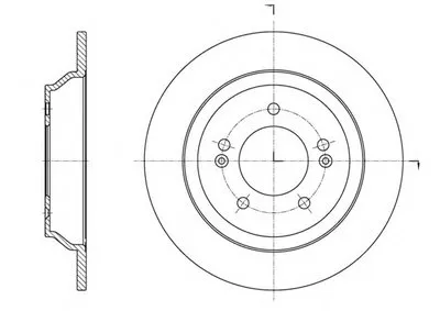 Тормозной диск REMSA купить