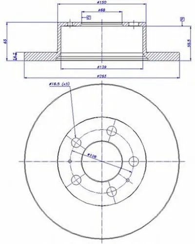 Тормозной диск CAR купить