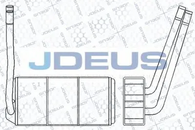 Теплообменник, отопление салона JDEUS купить