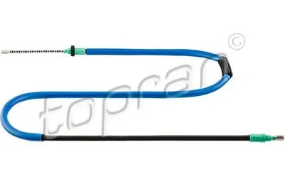 Трос, стояночная тормозная система TOPRAN купить