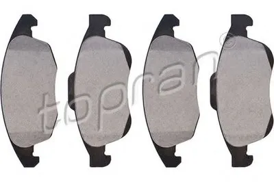 Комплект тормозных колодок, дисковый тормоз TOPRAN купить