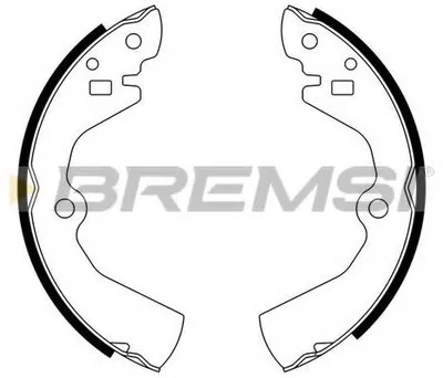 Комплект тормозных колодок BREMSI купить