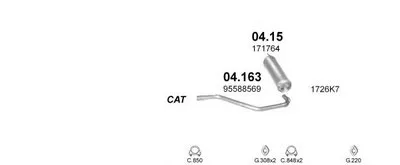 Система выпуска ОГ POLMO купить