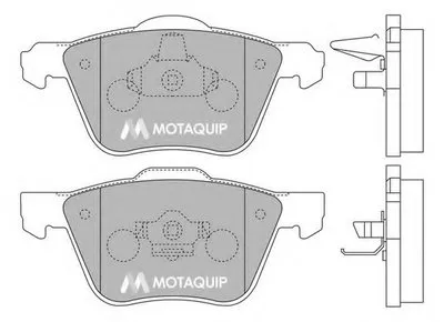 Комплект тормозных колодок, дисковый тормоз MOTAQUIP купить