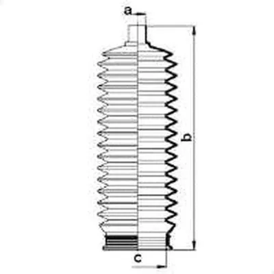 Пыльник, рулевое управление SPIDAN купить