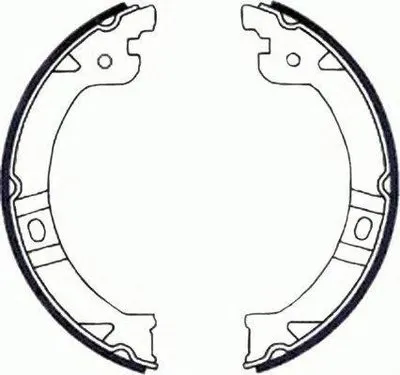 Комплект тормозных колодок, стояночная тормозная система HELLA купить