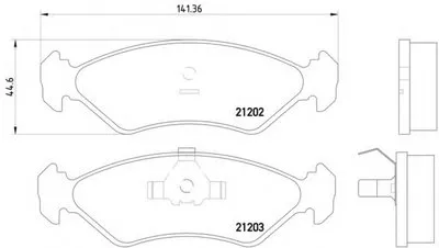 Комплект тормозных колодок, дисковый тормоз HELLA купить