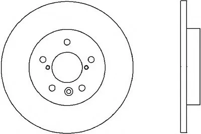 Тормозной диск PRO HELLA купить