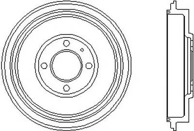 Тормозной барабан HELLA купить