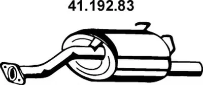 Глушитель выхлопных газов конечный EBERSPÄCHER купить