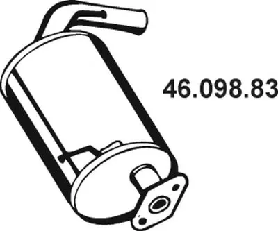 Глушитель выхлопных газов конечный EBERSPÄCHER купить