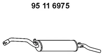 Глушитель выхлопных газов конечный EBERSPÄCHER купить