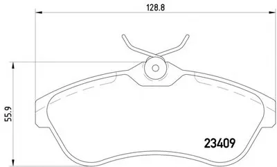 Комплект тормозных колодок, дисковый тормоз HELLA PAGID купить