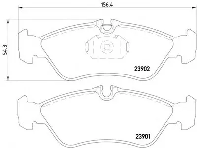 Комплект тормозных колодок, дисковый тормоз HELLA PAGID купить