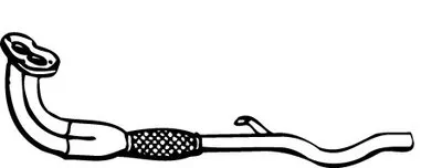 Труба выхлопного газа WALKER купить