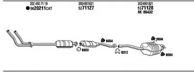 Система выпуска ОГ WALKER купить
