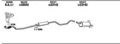 Система выпуска ОГ WALKER купить